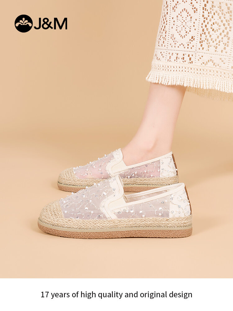 J&M | Breathable Mesh Slip-On Casual Shoes for Women Harga  330 Ringgit*Penghantaran Percuma