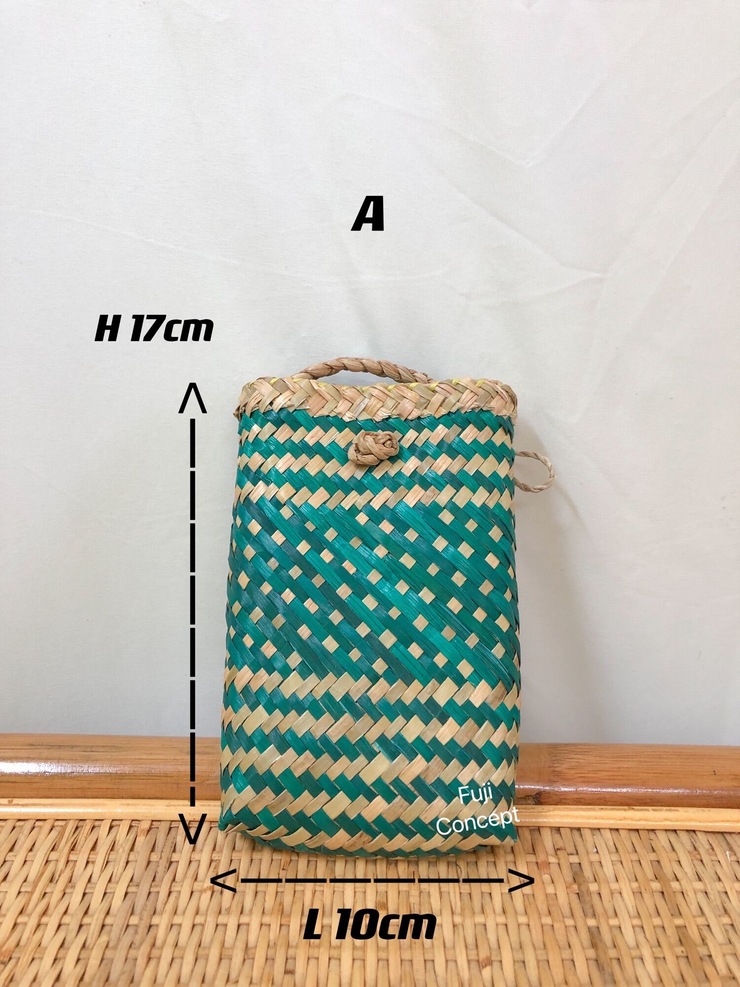 Beg Anyaman Mengkuang | Pouch Kecil Anyaman | Beg Kraft Anyaman | Bakul ...