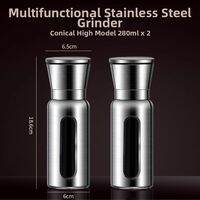 KuaKe | Manual Pepper Mill for Multiple Spices