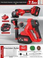 DELIXI Electric | High Power Concrete Industrial Cordless Rotary Hammer Drill