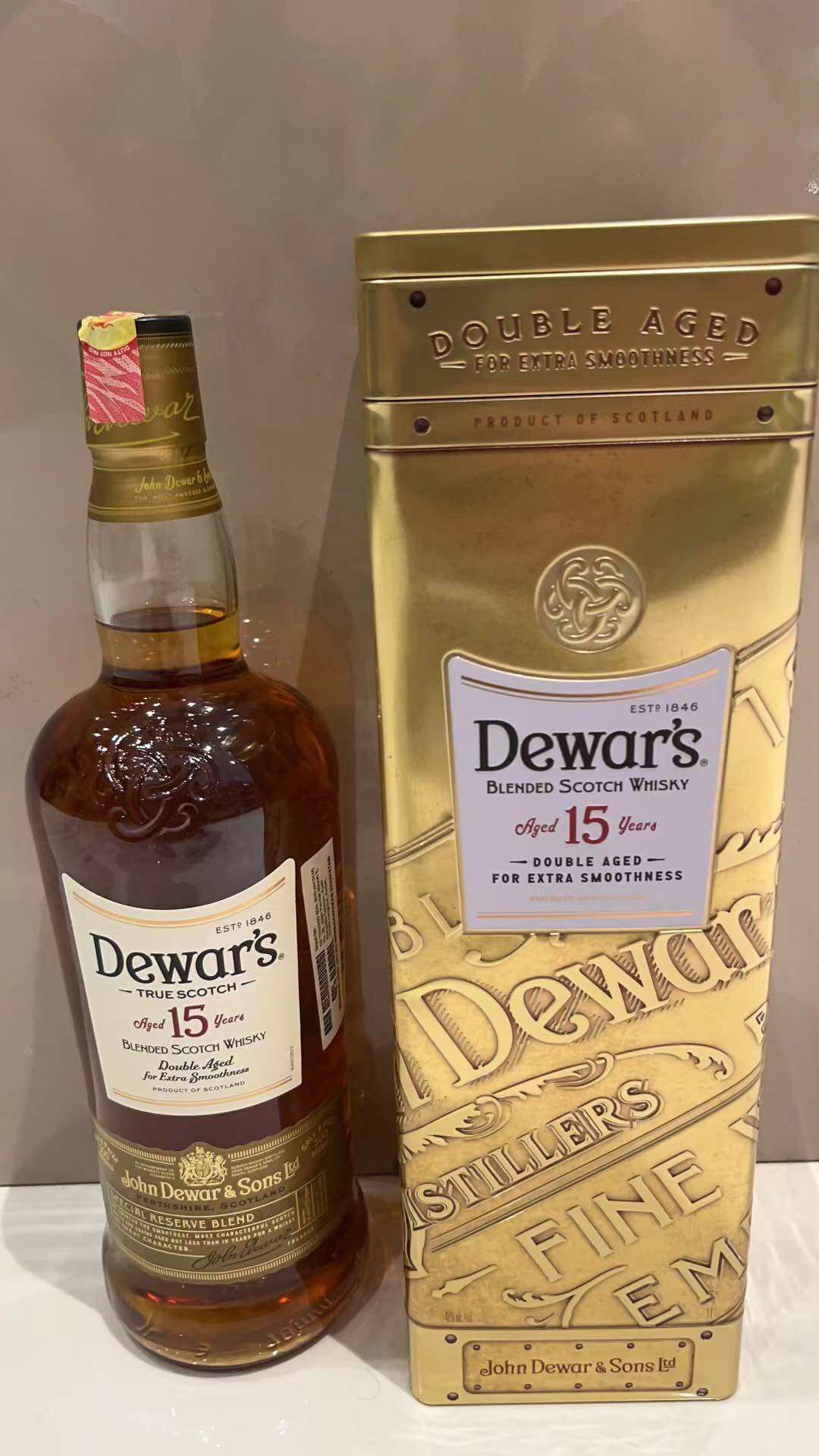 Dewar's 15 Years Old 1Litre | Lazada