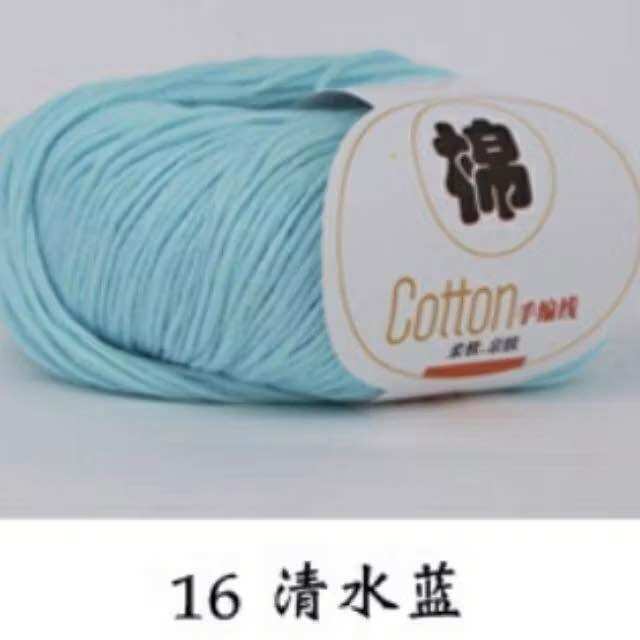 Ready STOCK 🧶2/2 Crochet knitting Cotton yarn 现货100%纯棉线 50g