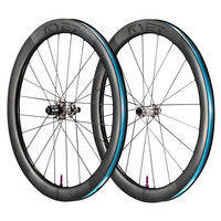 RYET 1090g Full Carbon Road Wheelset 25mm Internal 60T Ratchet Ceramic Hub Carbon Spokes Disc Brake Tubeless
