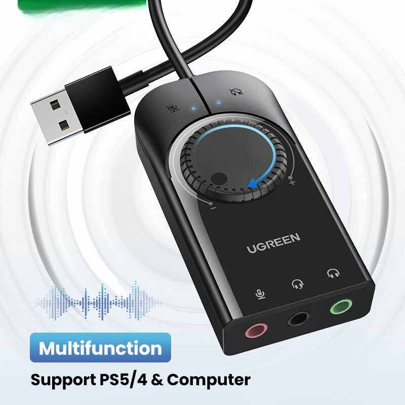 JIALEMEIJIA | USB Audio Interface External 3.5mm Microphone