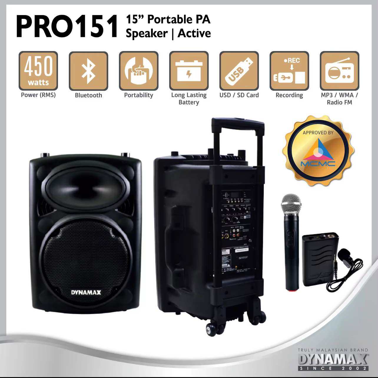 DYNAMAX PRO151 2H 15\