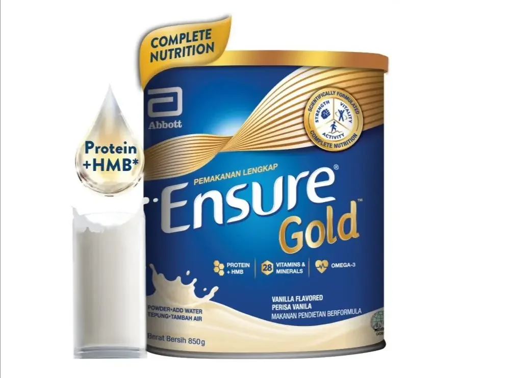 Abbott Ensure Gold Vanilla 850g (exp:04/2022)