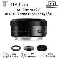 TTArtisan AF 27mm F2.8 APS-C Frame Camera Lens Fujifilm XF/Sony E/Nikon Z Mount Compatible with XA7 XT30 XPRO XE4 XS10 A5000 A5100 A6000 A6100 A6300 A6400 A6500 A6600 NEX-3 NEX-3N NEX-3R NEX-5T