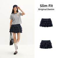 Semir | Puffy Denim Skirt 2026 Y2K