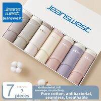 Jeanswest | 100% Cotton Breathable Antimicrobial Womens Mid-Rise Briefs