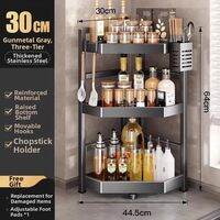 Micoe | Multi-layer Corner Spices Storage Rack Stainless Steel