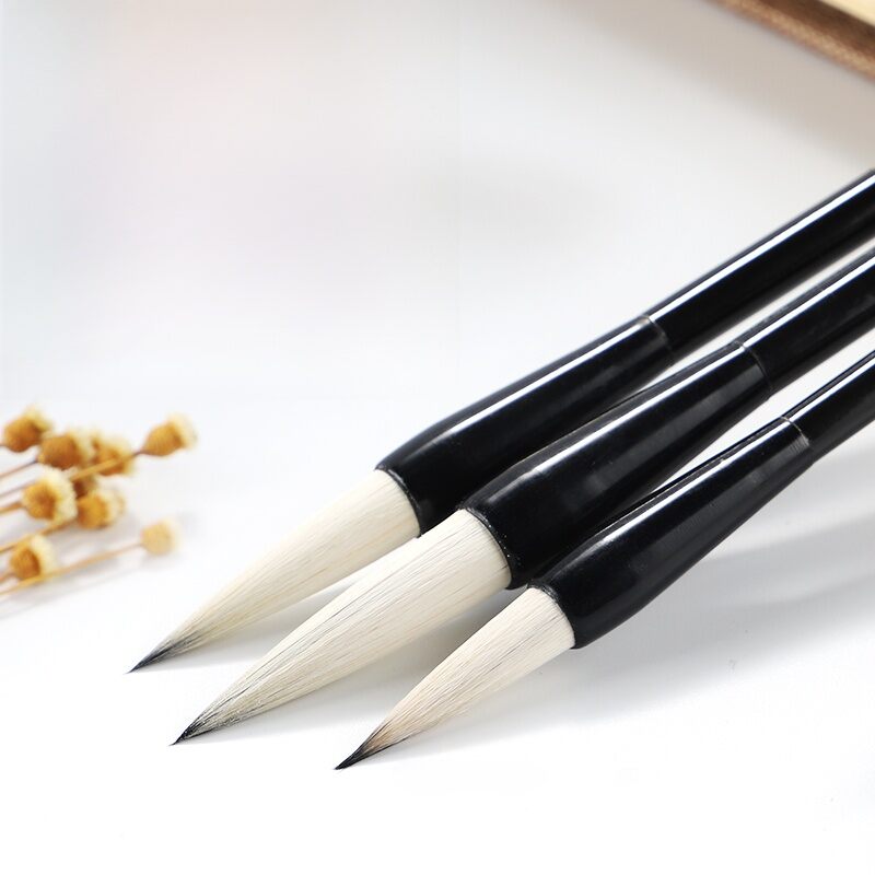 Xiangyun Tang Seven Purple Three Sheep Pen Calligraphy Brush Training Class Old Technician Made Wool Pen Cultural Supplies