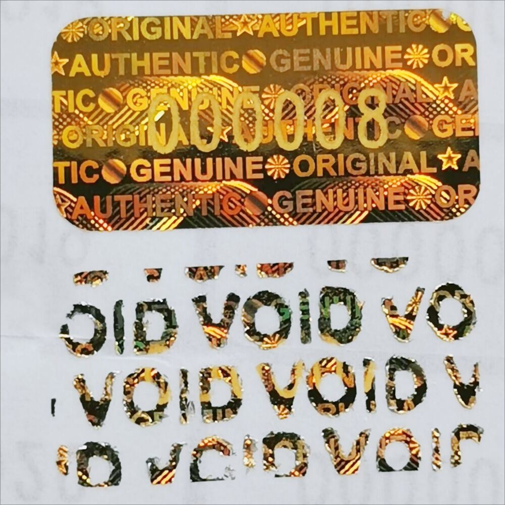 1000pcs 20mmx20mm, Hologram Genuine QC PASS Stickers, Warranty Sealing Tamper Proof ,Laser Security Original Void Label - 21