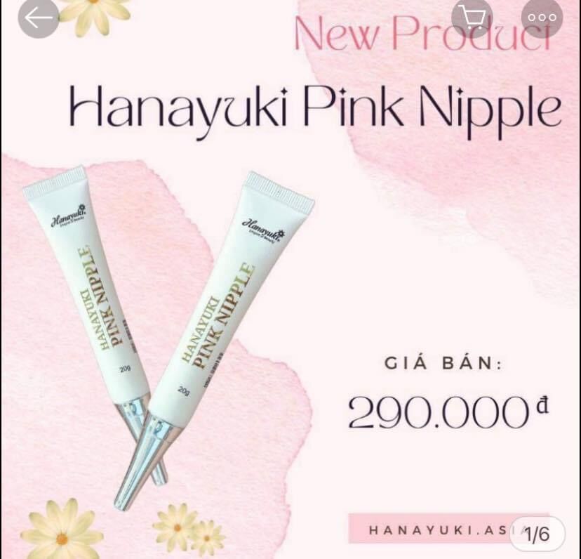 Kem Làm Hồng Nhũ Hoa Hanayuki Pink Nipple | Lazada