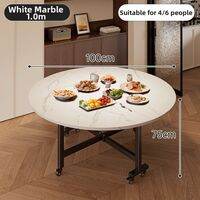 ZHUSHANXIA | Vintage Folding Round Table