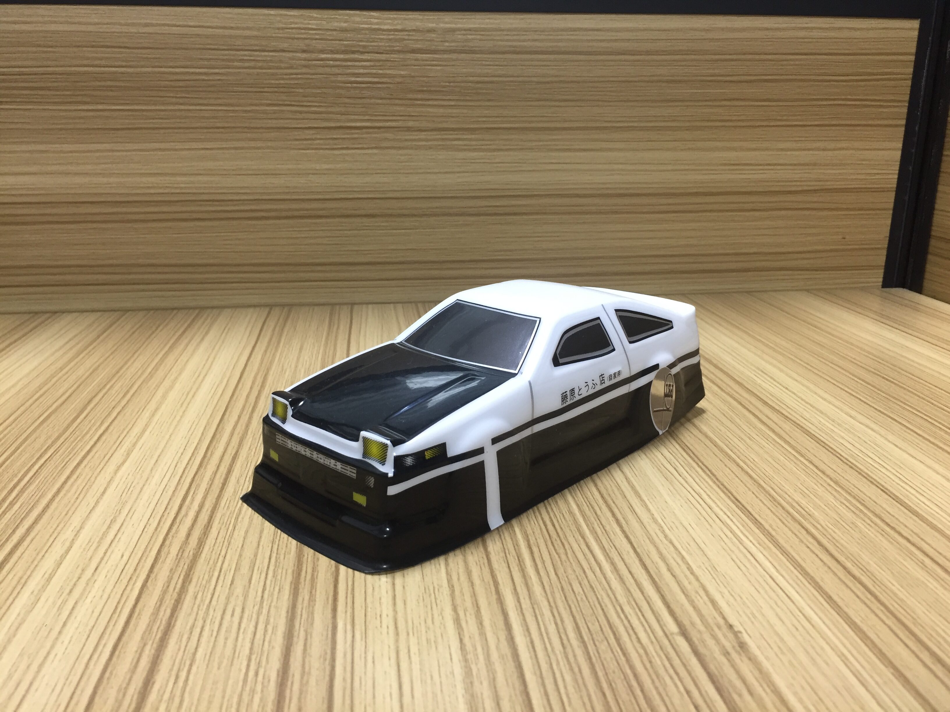 Soft Car Shell 1:24 Headlines D Toyota AE86 Drift Remote Control Car ...