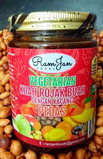 Kuah Rojak Buah Pedas Vegetarian / Vegan | Lazada