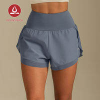 Moving Peach Sports Shorts For Women Yoga Shorts With Pockets Jogging APG