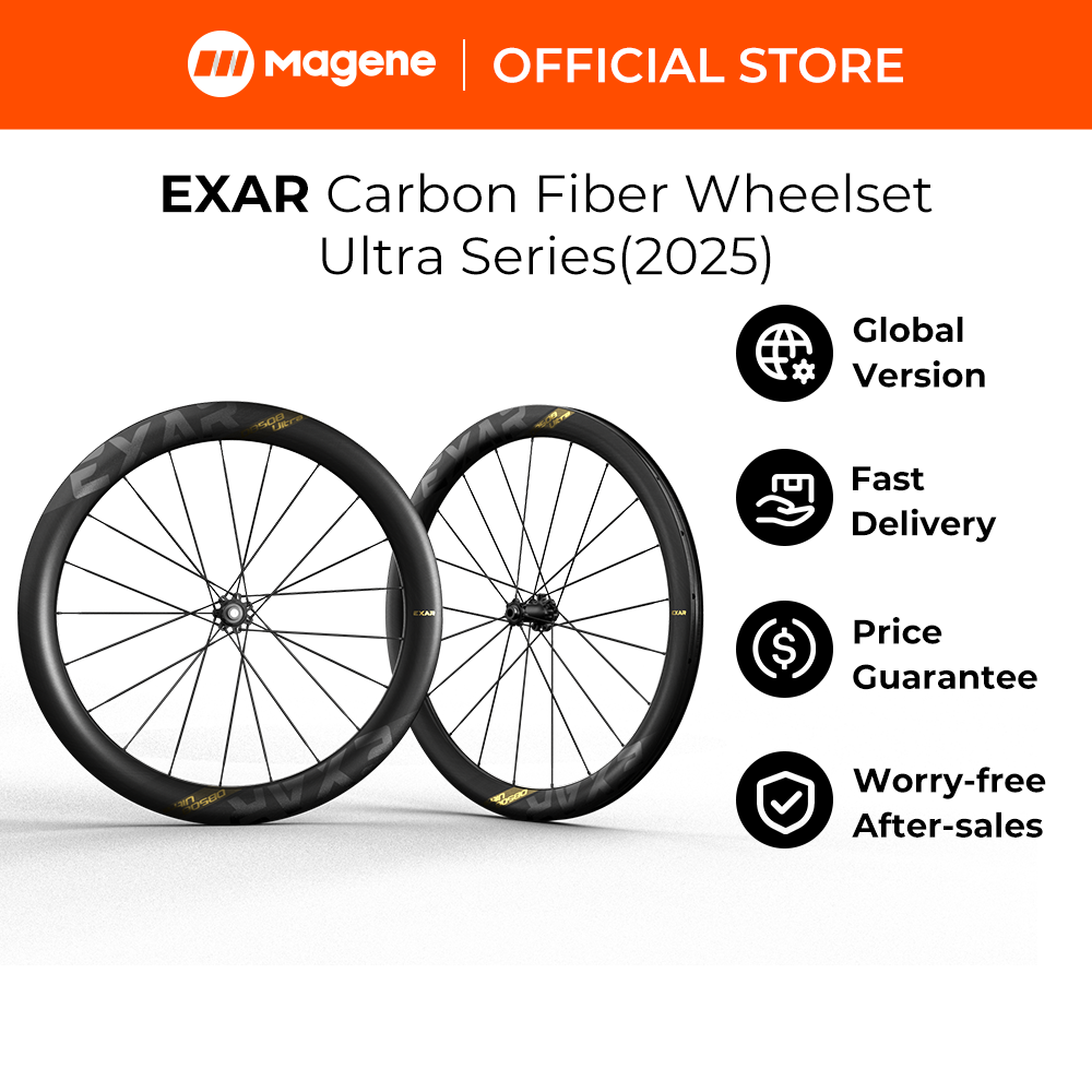 Exar Ultra Carbon Fiber Wheelset 2025 Edition UCI Approved Bike Wheelset DB405 DB508 DB607 Cycling Racing Wheel Set ราคา 49,875 บาท*ส่งฟรี