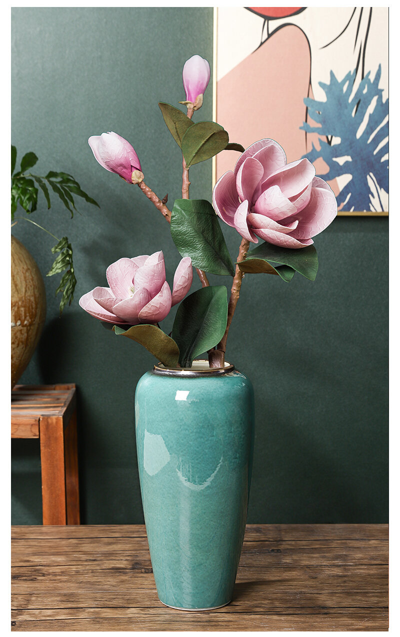Bardzo atrakcyjny nowy wazon ceramiczny w stylu chińskim 32 cm_voghion.com