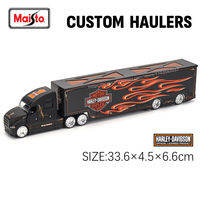 Maisto 1:64 MACK Anthem LoneStar UP Transport Casting Manufacturing Trailer Model Simulation Model Alloy Car Collection