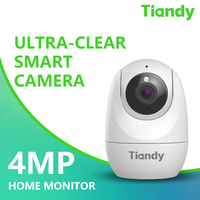 [Tiandy] Home Security WIFI Camera - 4MP - Full Color Night Vision - Human Detection - Two-way Audio - Cloud/up to 256G(not included) - for Baby/Elderly/Pets