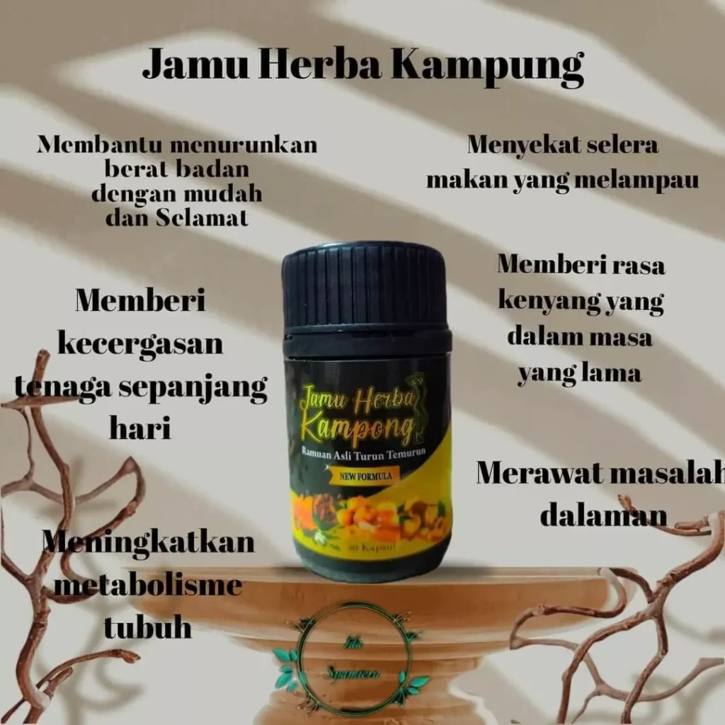 Jamu Herba Kampung Jamu 3 In 1 Lazada