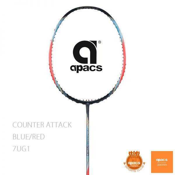 APACS Racket COUNTER ATTACK 7U ( Original ) Smash & Speed. 