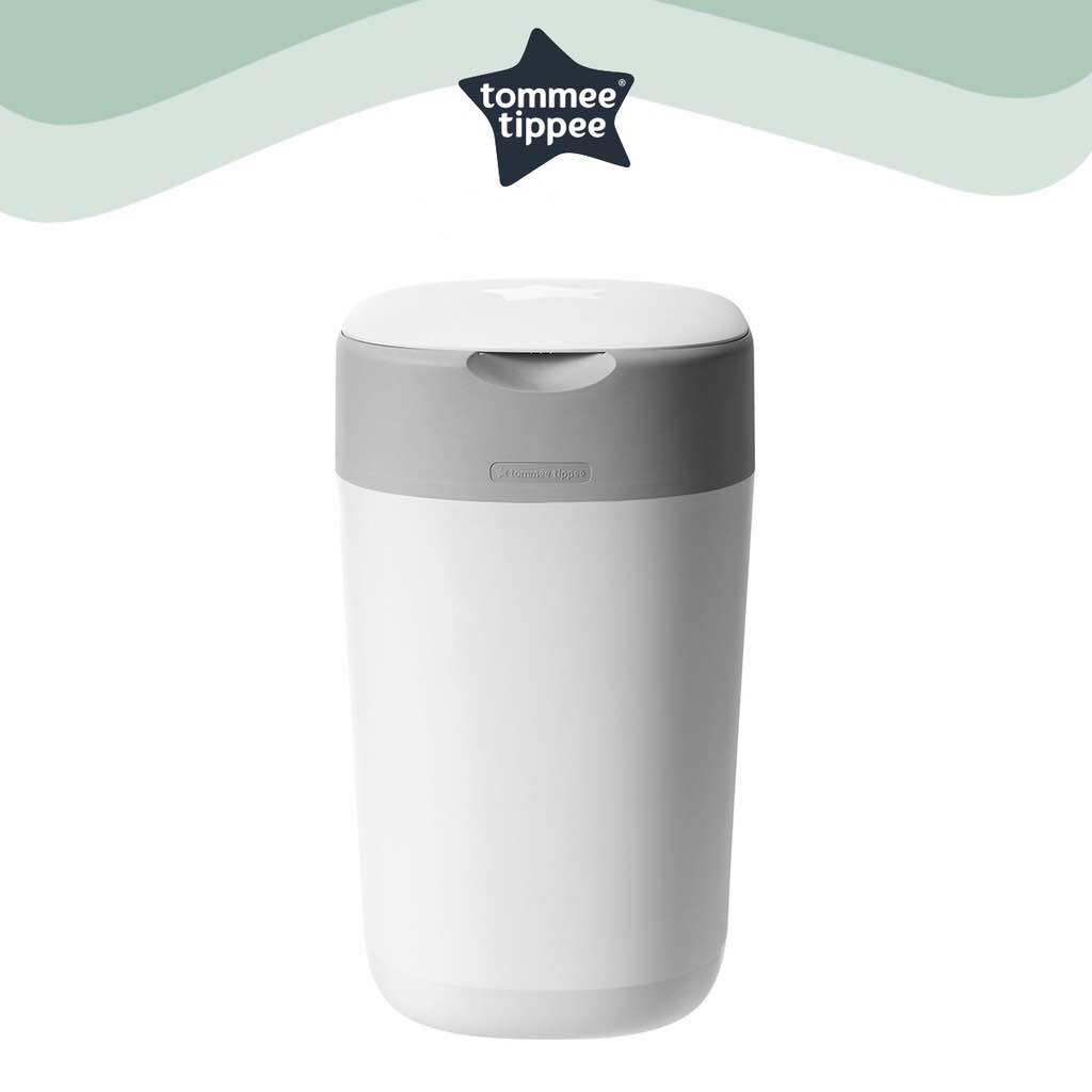 Tommee Tippee Twist & Click Nappy Disposal Bin/Tommee Tippee Sangenic Tec Cassette. 