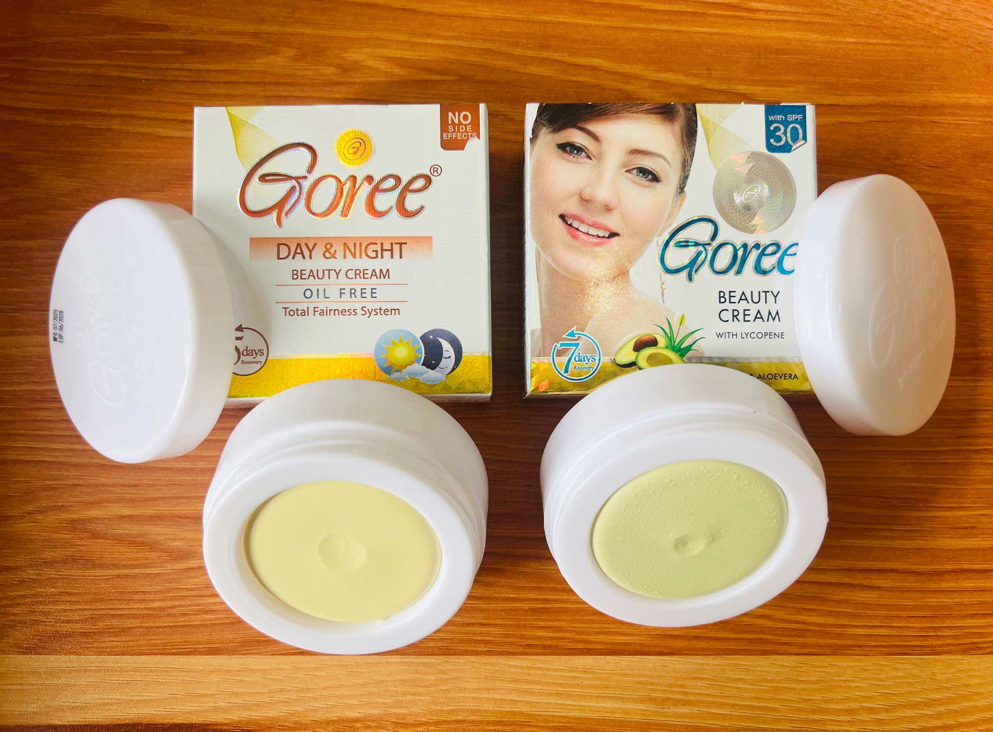 Goree Day & Night Cream - Fast Result Radiance, Dark Circles