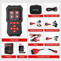 (✅3 Years Warranty ✅) AUTOOL FXTUL M3 OBD2 Motorcycle scanner/ABS diagnostic tool scanner/Clearing fault code/Idle speed adjustment/  for HONDA  YAMAHA  SUZUKI  VESPA  KAWASAKI  PIAGGIO  EUROV