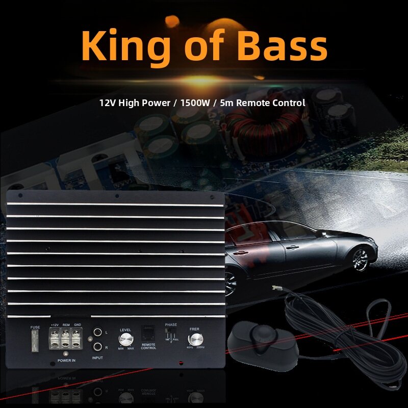 BONINGYU | High Power Subwoofer Amplifier Plate 1500W