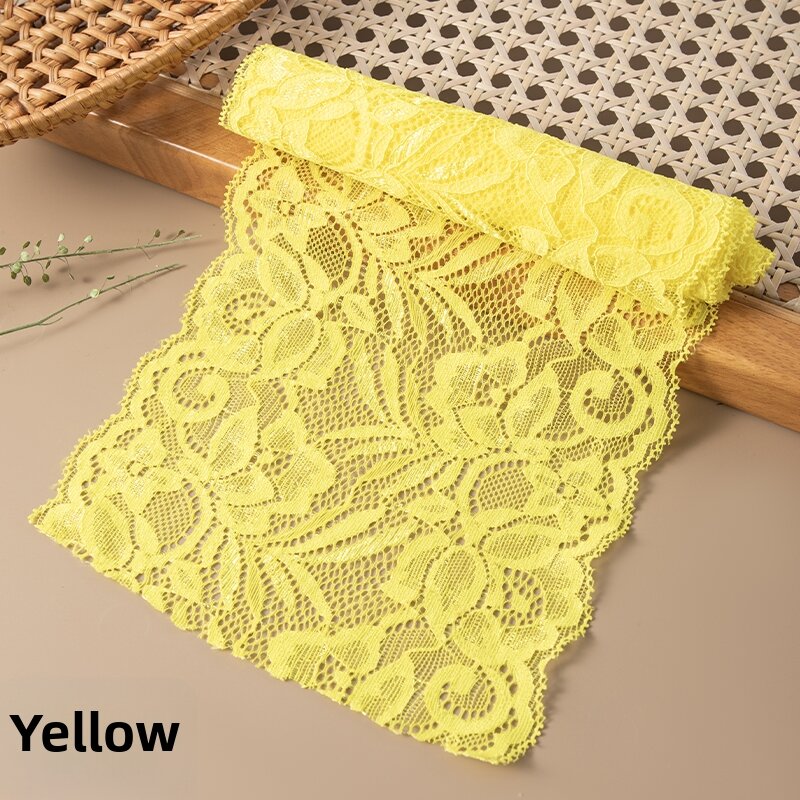 Decorative Elastic Lace Trim Fabric for DIY Clothing