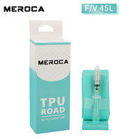 MEROCA Ultra Light Road Bike TPU Inner Tube 700c x 23-32C French valve 45L/65L/80L Bicycle Tubes