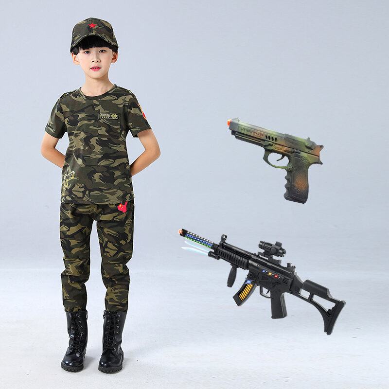 Children's Camouflage Clothing Set Boys' Special Forces Clothes ...