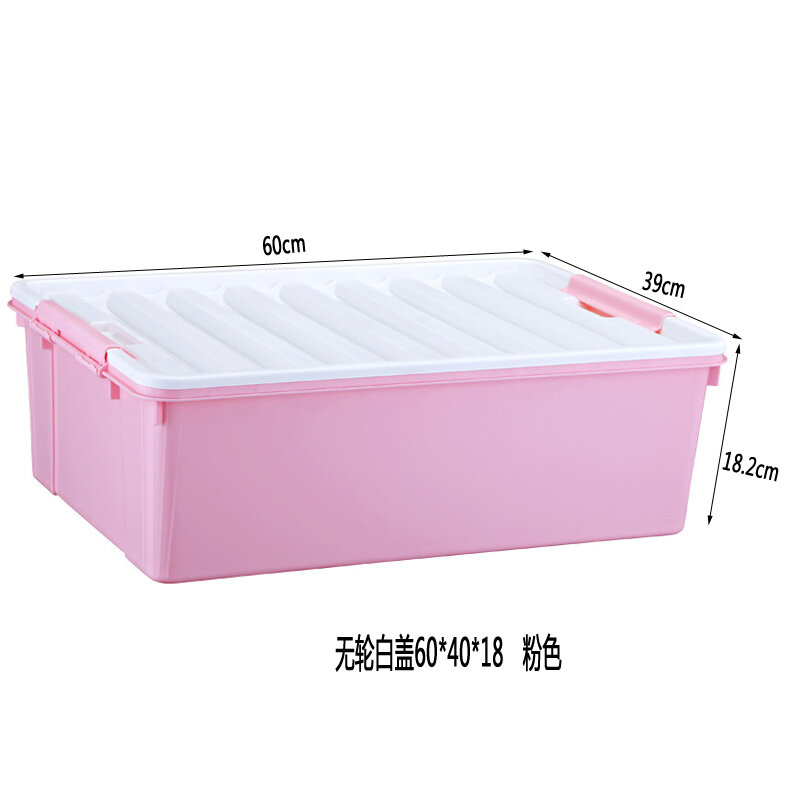 Extra Large Bed Bottom Storage Box Flat Drawer Plastic Storage Box