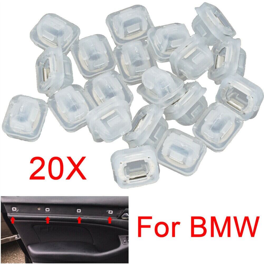 51138166675 20PCS Clip Nylon Retainer With Rubber Boot Fits For BMW E38 51138166675 20PCS Clip Nylon Retainer With Rubber Boot Fits For BMW E38