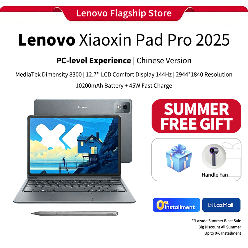 Lenovo Xiaoxin Pad Pro GT 2025 Snapdragon 8 Gen3 SOC 11.1 inch LCD