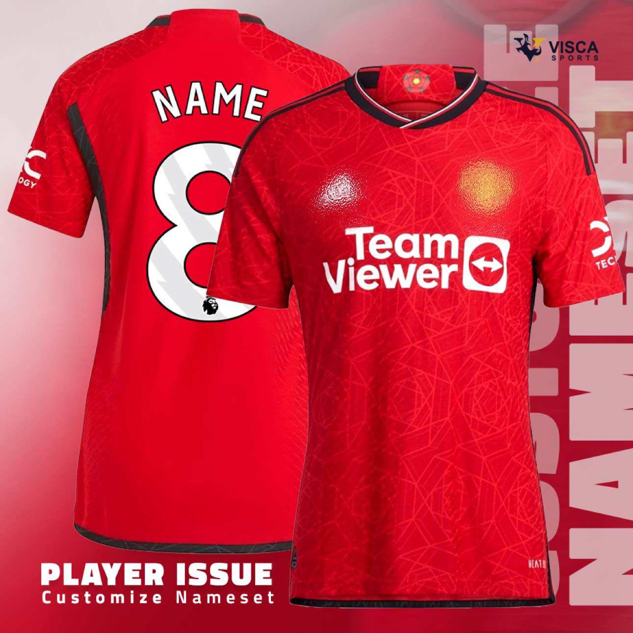 manchester united jersey with name