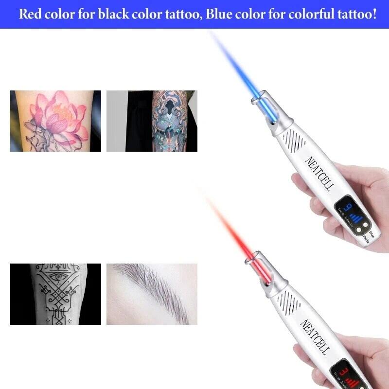 Picosecond Laser Pointer for Mole Dark Spot Pen Tatuering Akne Hudpigment Bärbar borttagning hine Beauty Device_voghion.com