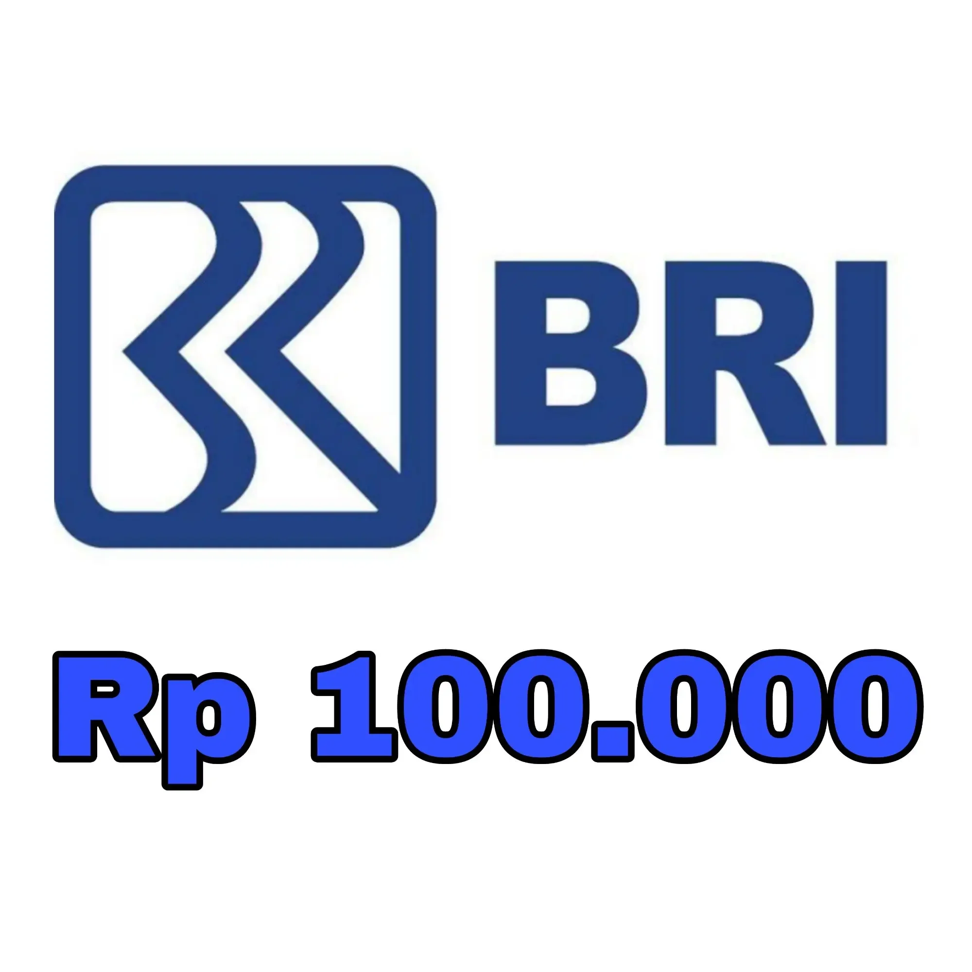 Isi Ulang BRI Indonesia Rp 100.000