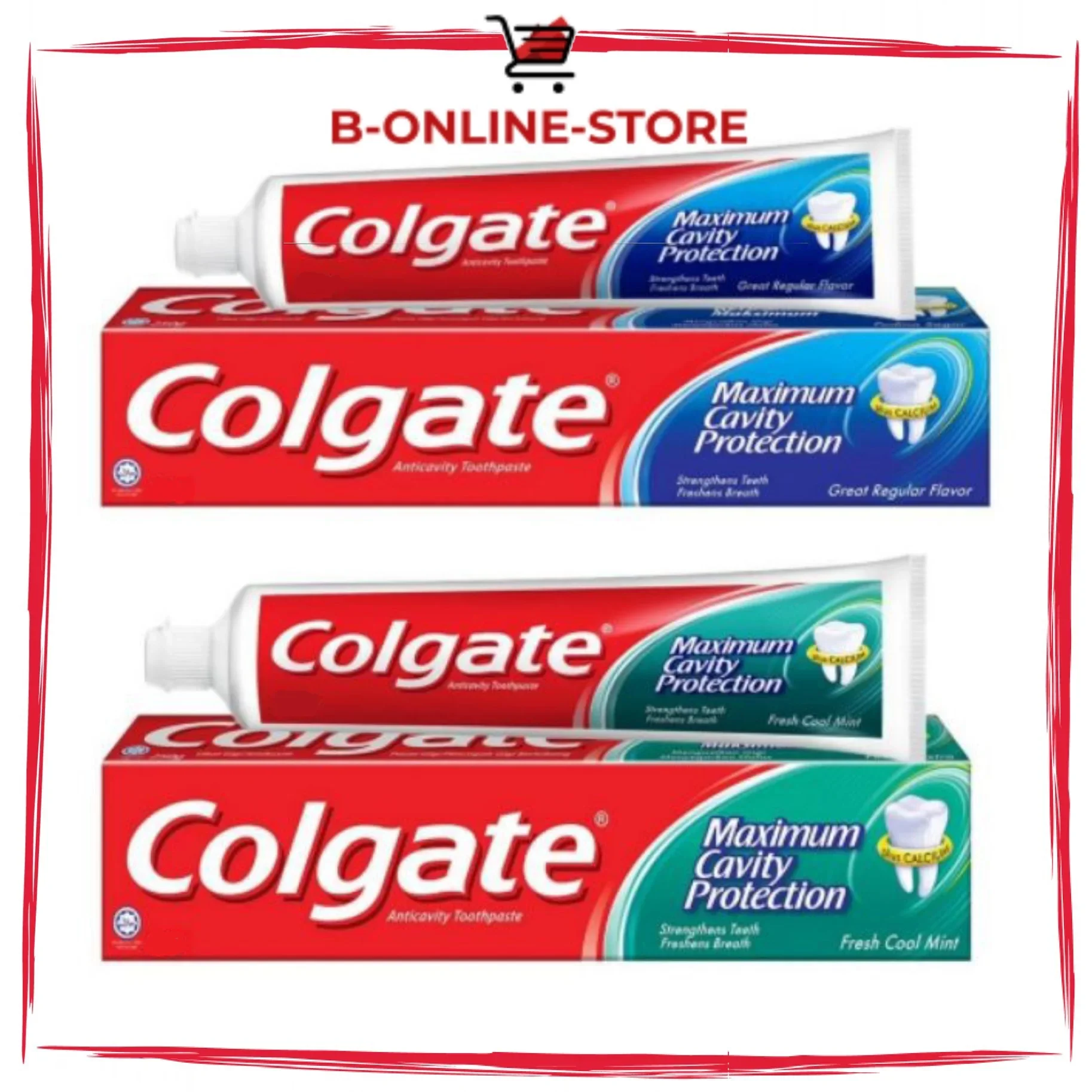 Colgate Anti cavity Toothpaste 175g / Ubat Gigi 175g