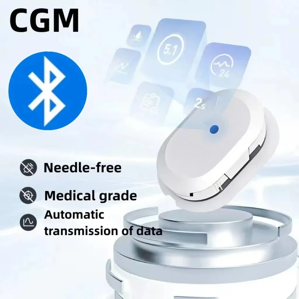 Freestyle Libre Aidex Dynamic Blood Glucose Monitoring CGMS 24h Realtime Monitor Scan Free Multilingual System Remote Monitoring. 