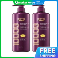Elastine | Elastine Biotin Clinic Beer Yeast Shampoo 1000ml 2 Units