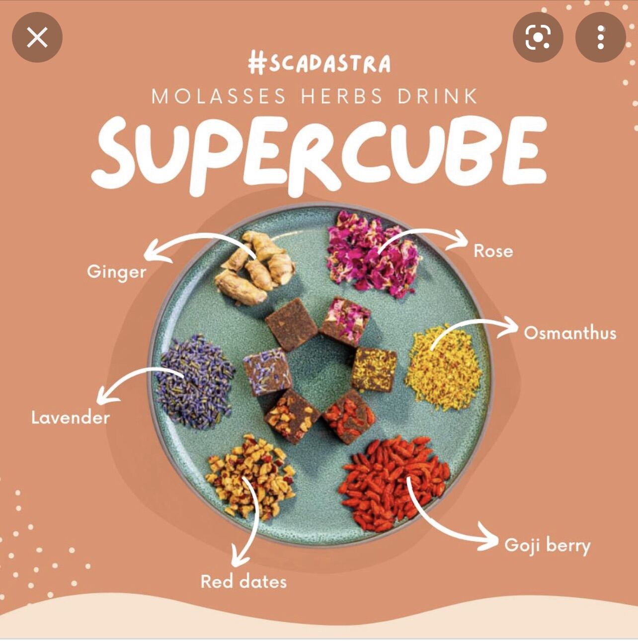 Supercube tea