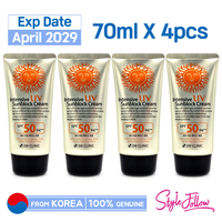4pcs/280ml❤️[3W CLINIC] Intensive UV Sunblock Cream 70ml (SPF50+/PA+++)