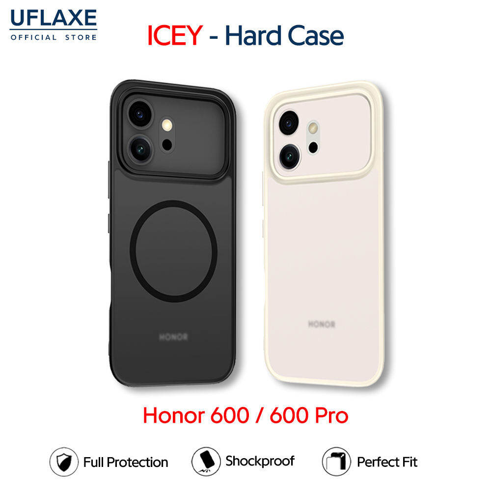 UFLAXE ICEY - For Honor 600 / Honor 600 Pro Case - Matte Shockproof Hard Case, Anti-Fingerprint Slim Phone Case