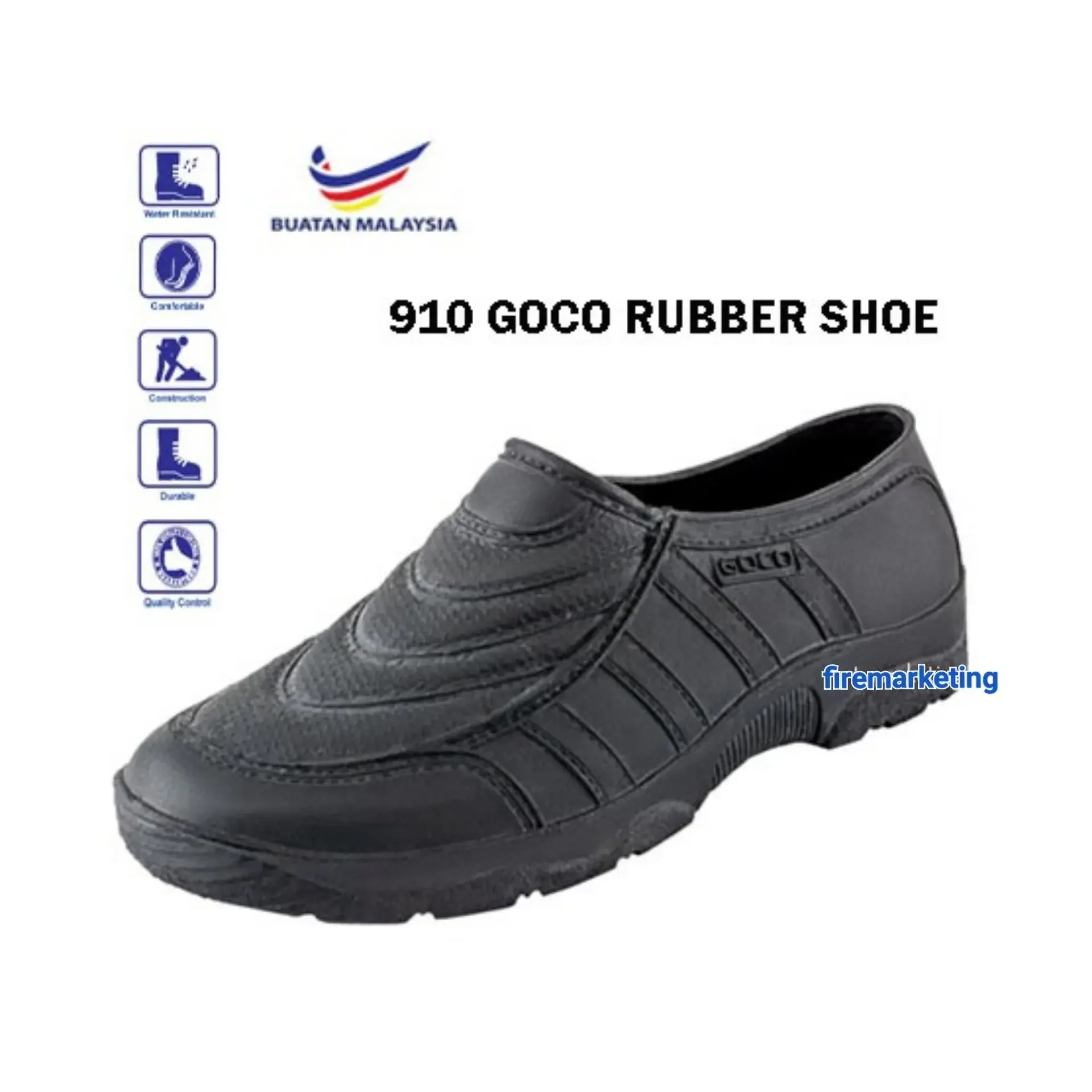 GOCO 910 Worker Shoe / Rubber Shoe / Kasut Kerja Getah