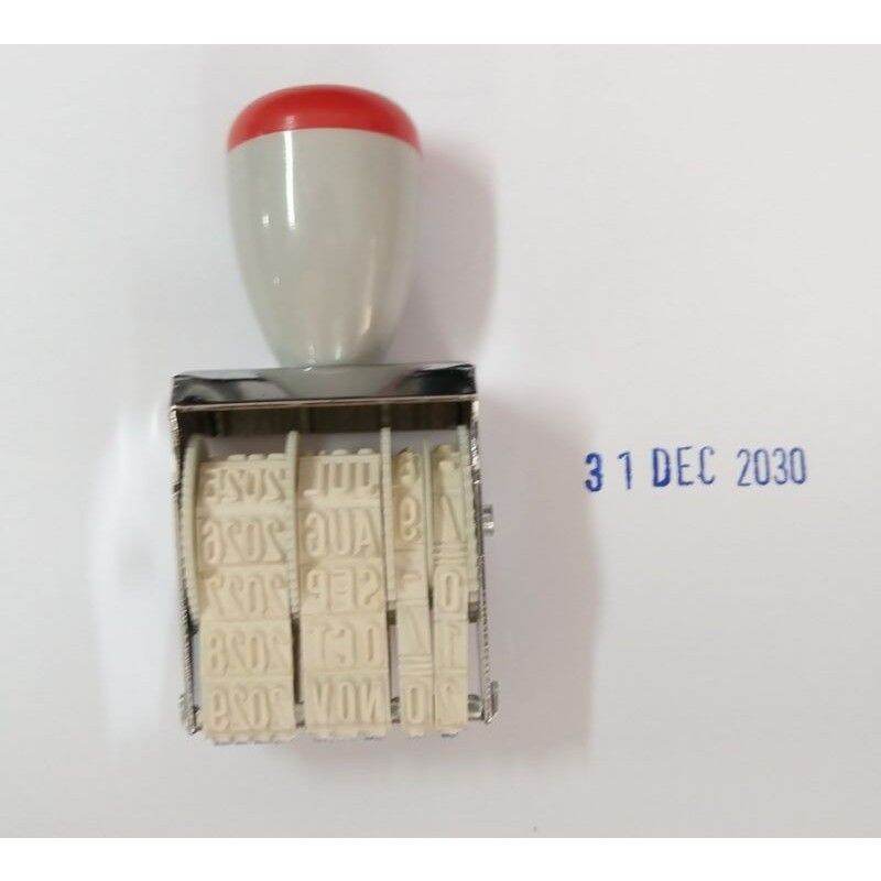 RUBBER DATE STAMP CHOP DATE/RECEIVED/PAID Lazada