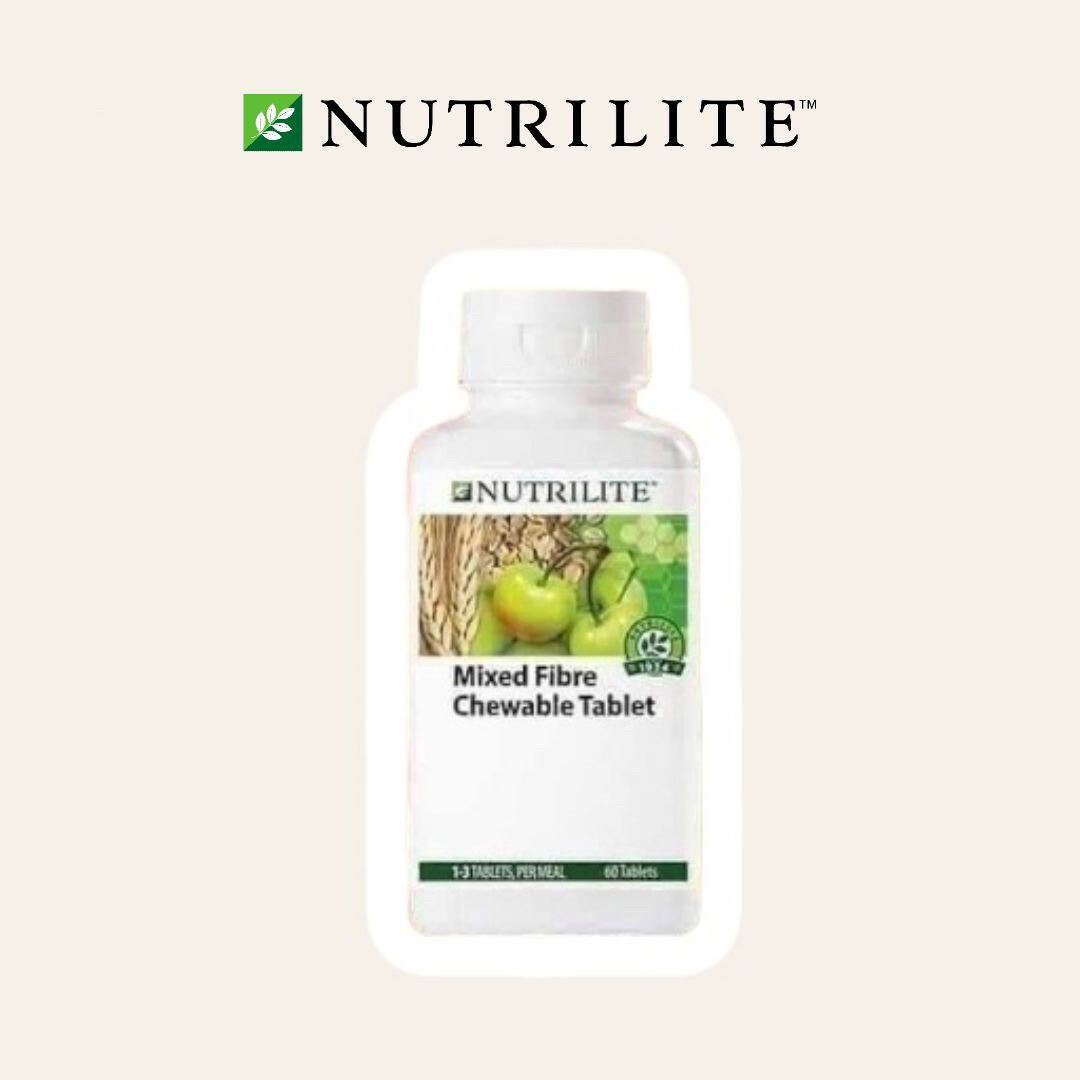 Nutrilite Mixed Fibre Chewable Tablet 60 Tab Lazada