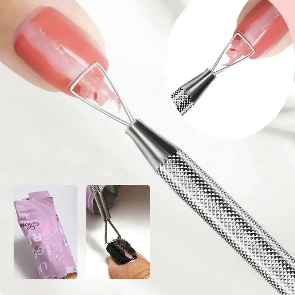 Nail Art Tools Cuticle Pusher gel colour remove